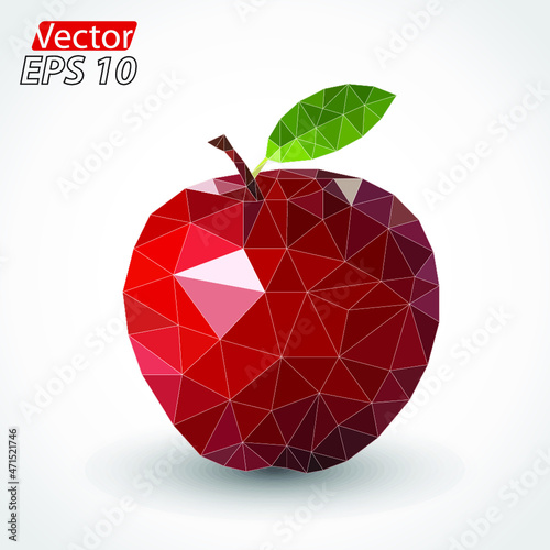 apple triangle design