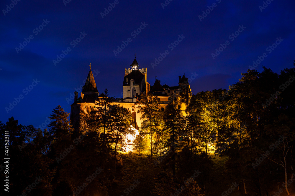 The castle of bran in Transylvania Romania