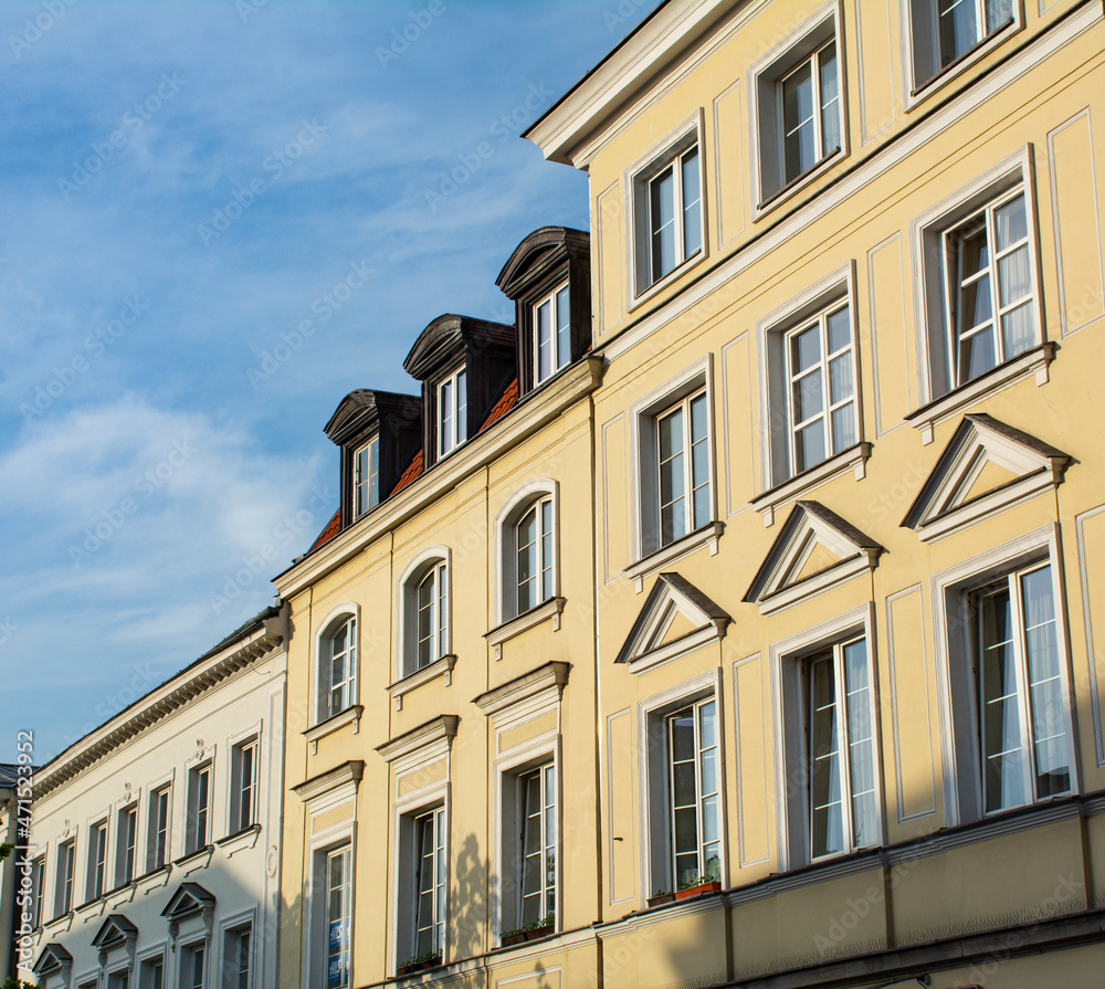 Obraz premium Warsaw Buildings