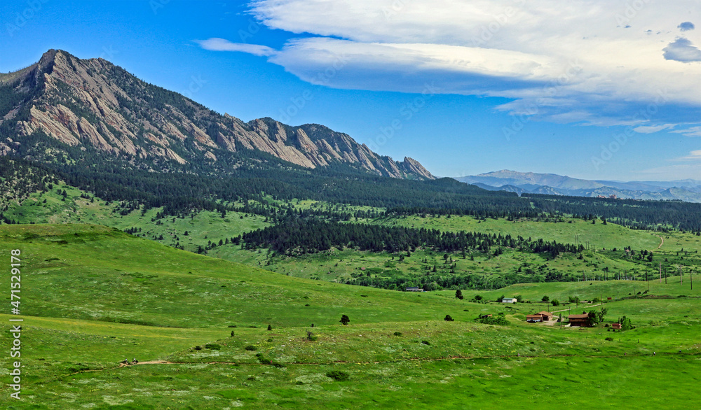 Colorado's Flatirons are surrounded by open space protected from development thanks to a public land acquisition program adopted by the city of Boulder 50 years ago