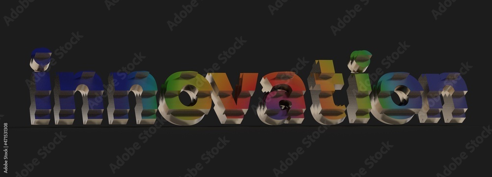 Fototapeta premium innovation - for business, inspiration, research, analysis, Development and science technology