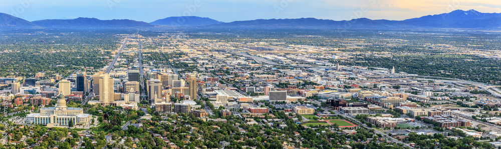 Downtown Salt Lake City Panoramic