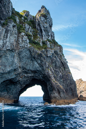 The Hole in the Rock at Piercy Island, Cape Brett, Bay of Islands