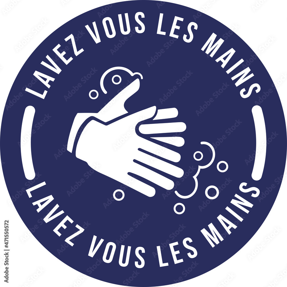 Panneau Métal "Lavez-vous Les Mains" 20x30 Cm - Décoration Murale Rétro, Pour Salle De Bain, école, Cuisine, éducation Enfants - 9