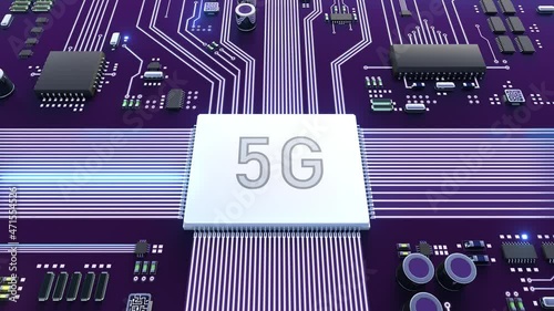 Start of high-speed operation of the 5g processor.