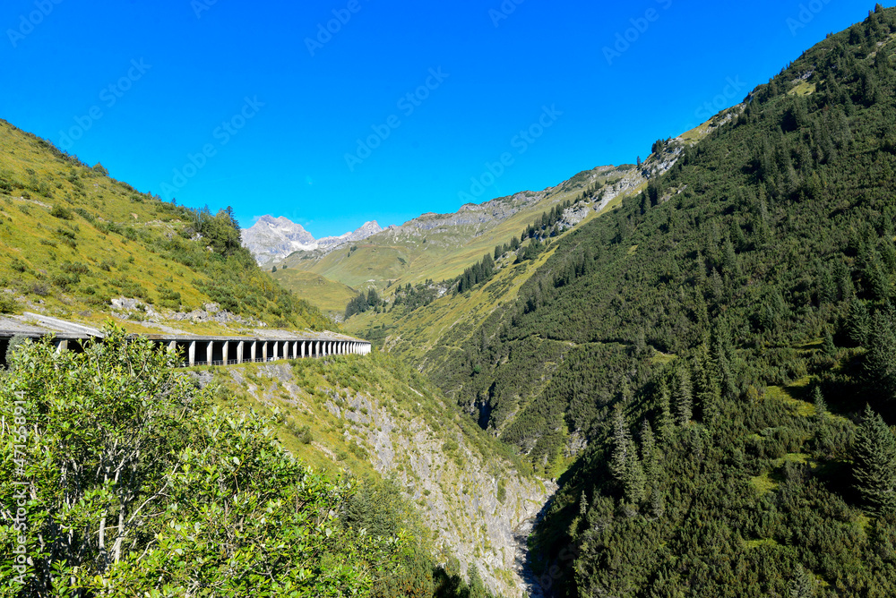 Holzbodentunnel in Warth - Vorarlberg 