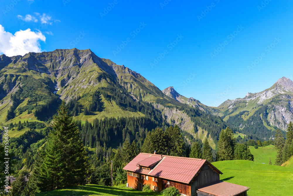 Lechtaler Alpen in Vorarlberg