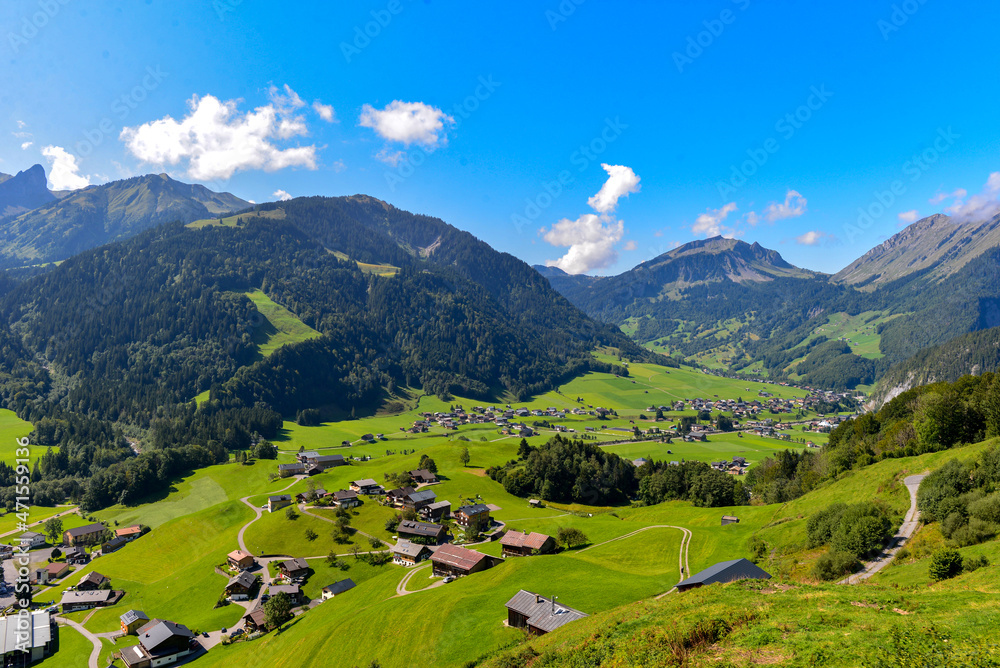 Bregenzerwaldgebirge in Schoppernau-Au / Vorarlberg Bregenzerwaldgebirge in Schoppernau-Au / Vorarlberg