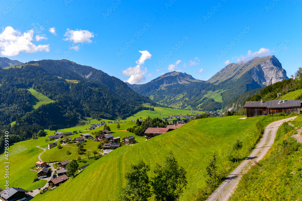 Bregenzerwaldgebirge in Schoppernau-Au / Vorarlberg