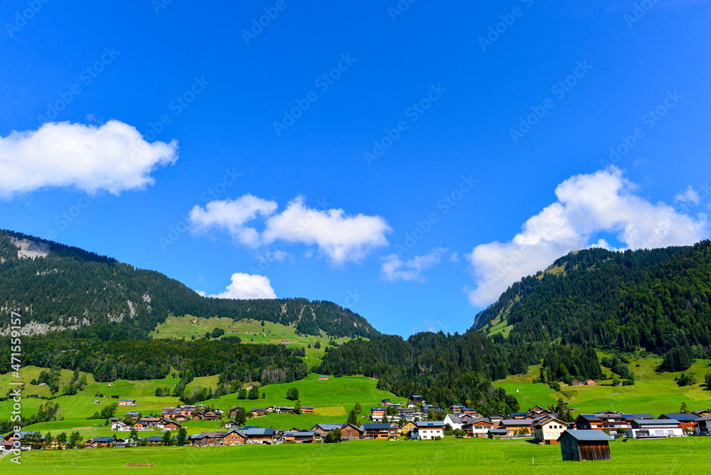 Gemeinde Au-Rehmen im Bezirk Bregenz / Bundesland Vorarlberg