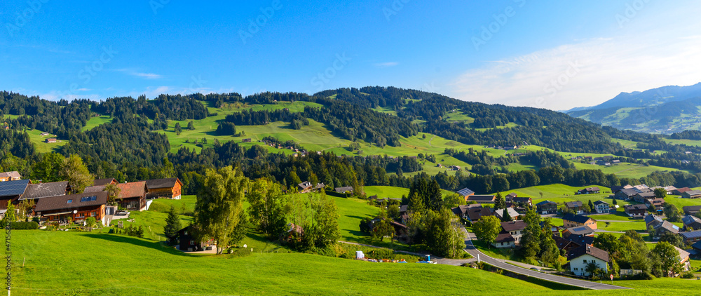 Bregenzerwald bei Schwarzenberg im Bundesland Vorarlberg/Österreich Bregenzerwald bei Schwarzenberg im Bundesland Vorarlberg/Österreich