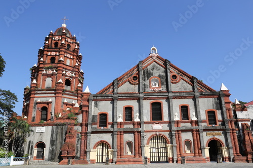 Die Barockkirche Peter und Paul in Calasiao, Provinz Pangasinan, Philippinen