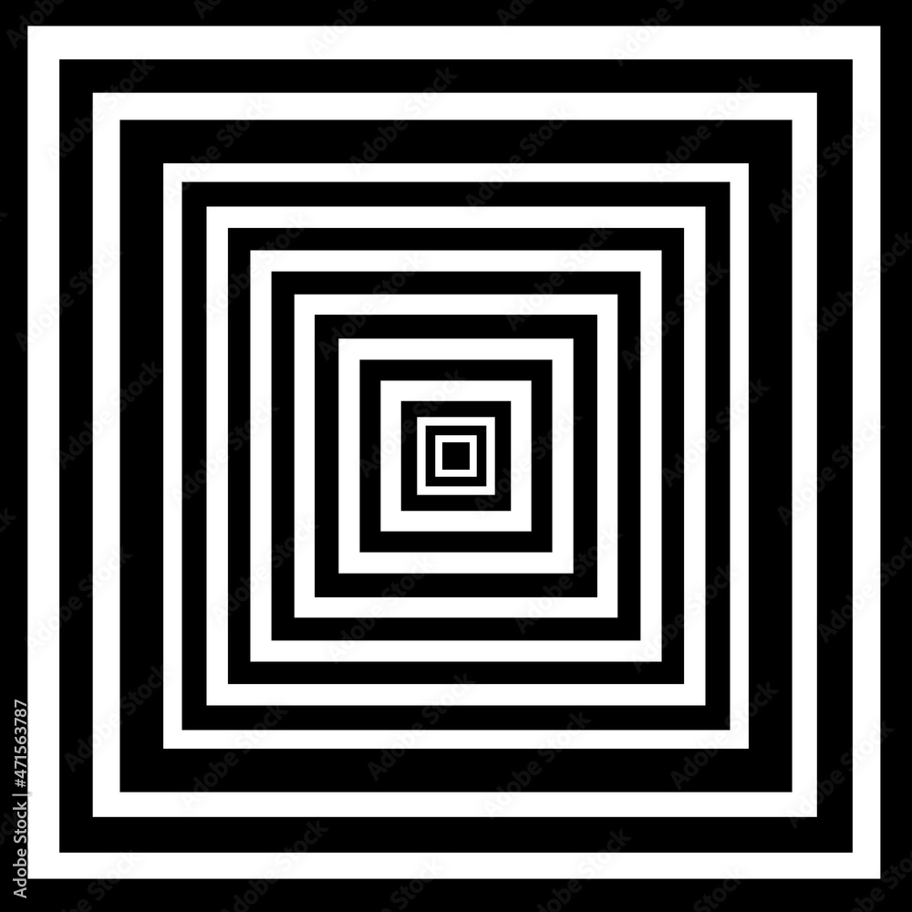black and white background 3D illusion black and white background 3D illusion