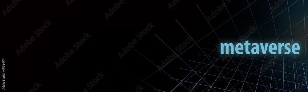 Metaverse abstract technology background Metaverse abstract technology background