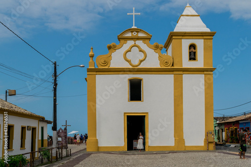 antiga igreja localizada em centro cultural na Bahia photo