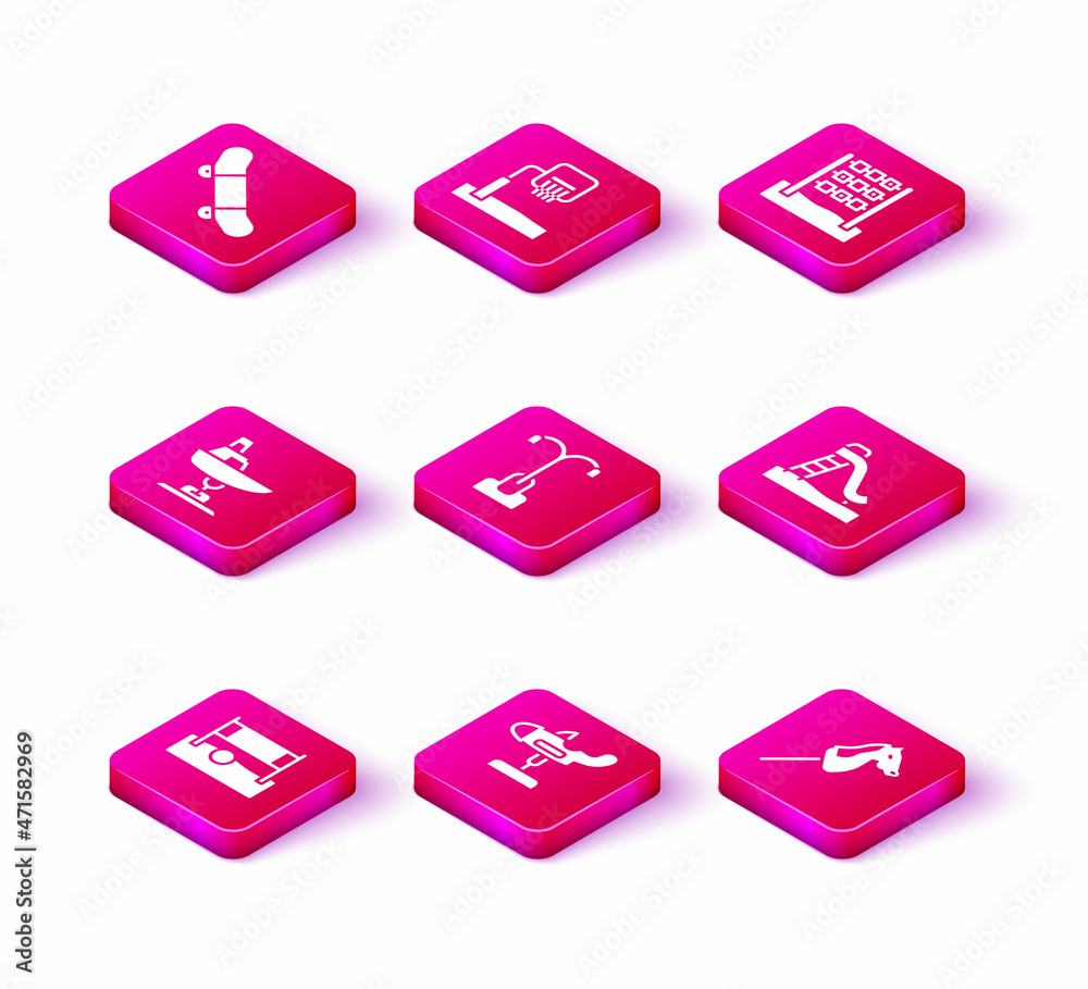Set Volleyball net with ball, Swing plane, boat, Street light, Toy horse, Kid slide, Tic tac toe game and Basketball backboard icon. Vector Set Volleyball net with ball, Swing plane, boat, Street light, Toy horse, Kid slide, Tic tac toe game and Basketball backboard icon. Vector