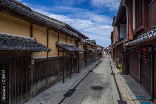 小浜西組 三丁町 の町並 丹後街道 福井県小浜市