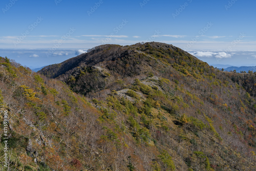 秋の前白根山