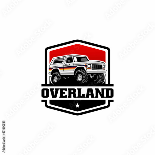 american adventure car, suv logo vector