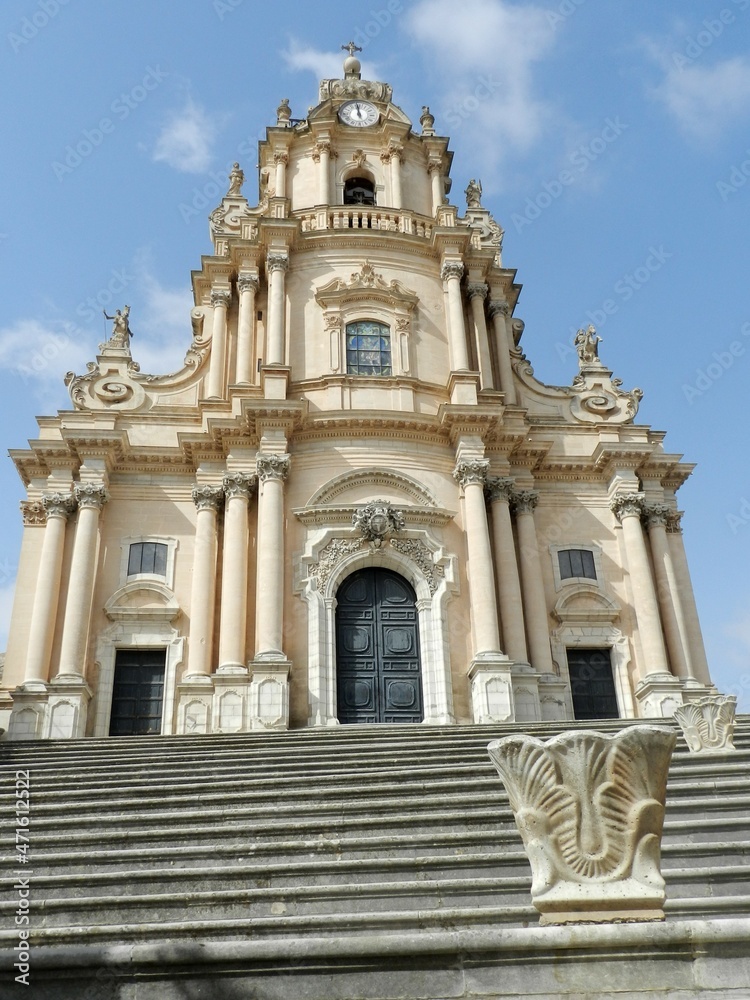 Ragusa, Sicily, Cathedral of San Giorgio, Facade