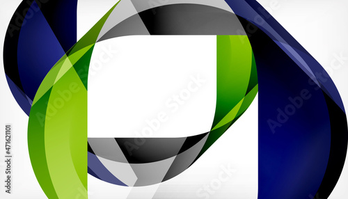 Abstract square shape with overlapping waves, minimal geometric background. Vector Illustration For Wallpaper, Banner, Background, Landing Page Free Download Abstract square shape with overlapping waves, minimal geometric background. Vector Illustration For Wallpaper, Banner, Background, Landing Page - GFXLoad