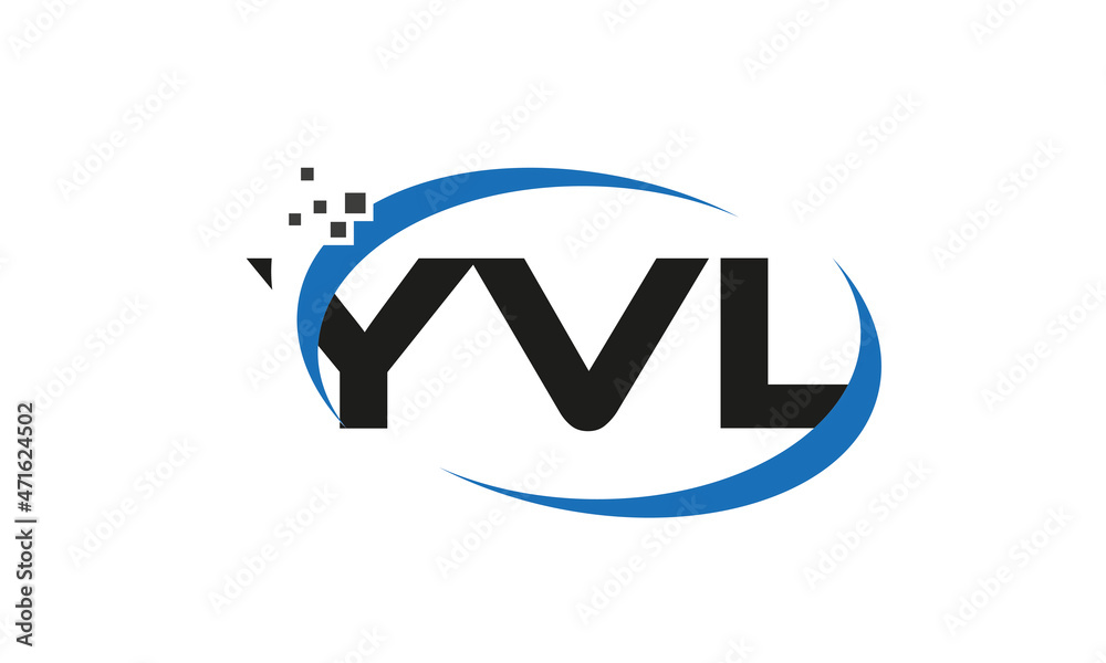 dots or points letter YVL technology logo designs concept vector Template Element dots or points letter YVL technology logo designs concept vector Template Element