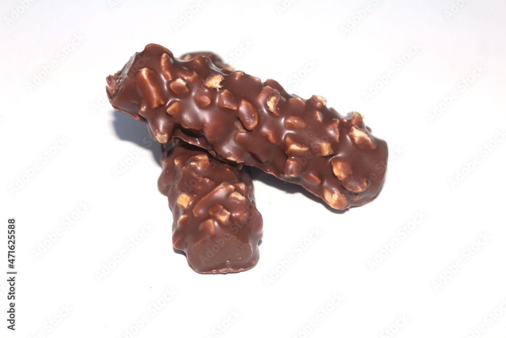 dark chocolate isolated on white background dark chocolate isolated on white background