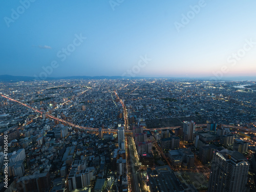 大阪の夜景