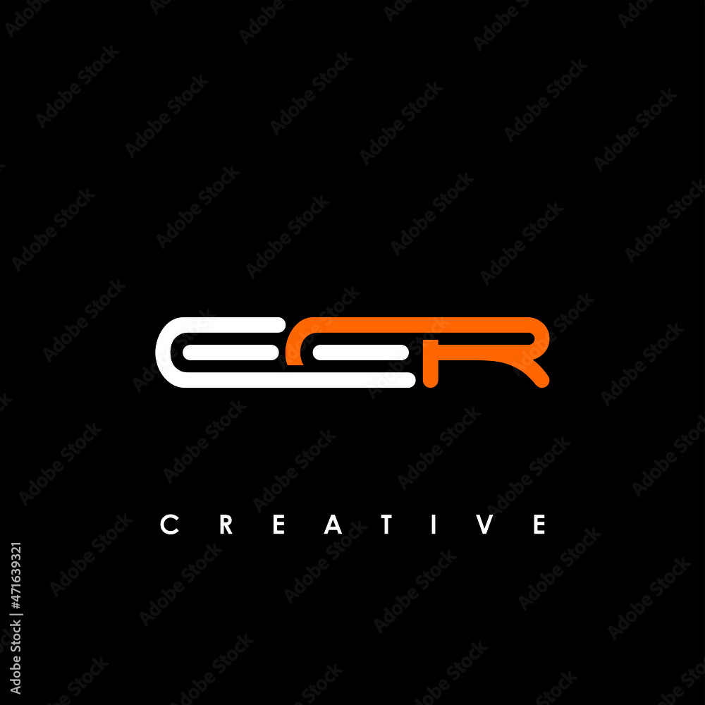EER Letter Initial Logo Design Template Vector Illustration