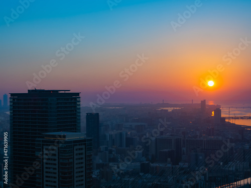 【大阪梅田】高層階から見渡す都会の景色 © AKI
