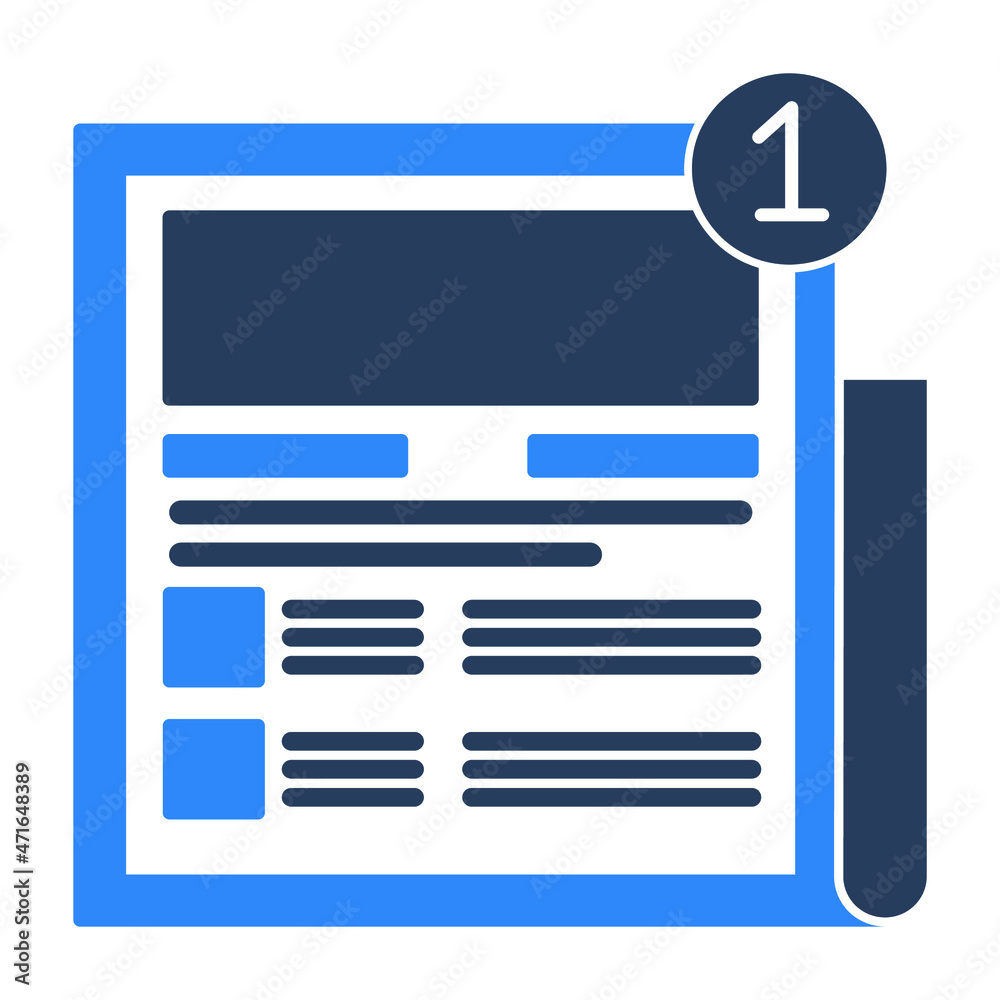 Blog page Isolated Vector icon which can easily modify or edit
Blog page Isolated Vector icon which can easily modify or edit