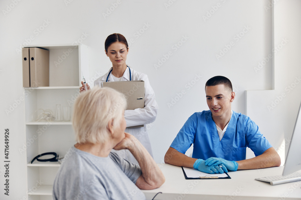 Obraz premium patient hospital examination health care