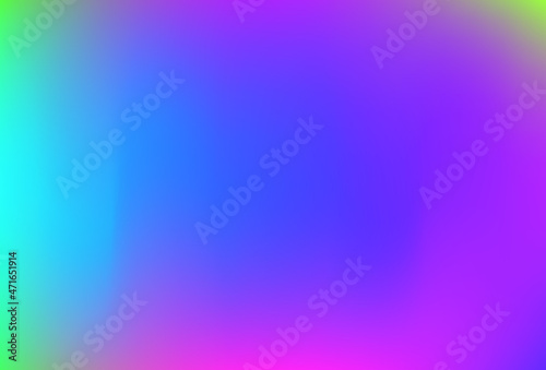 Smooth and blurry colorful gradient mesh wrapping.