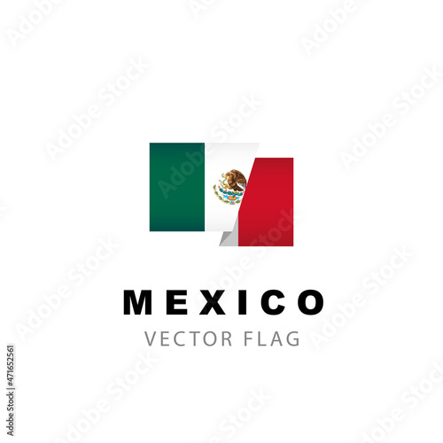 Free Download Mexico flag. Vector illustration isolated on white background. - GFXLoad