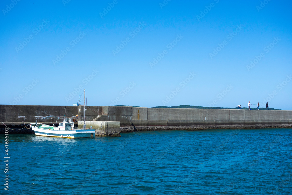 Fototapeta premium 港の風景