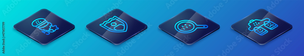 Set Isometric line Search taxi, Taxi service rating, and Life insurance with shield icon. Vector Set Isometric line Search taxi, Taxi service rating, and Life insurance with shield icon. Vector
