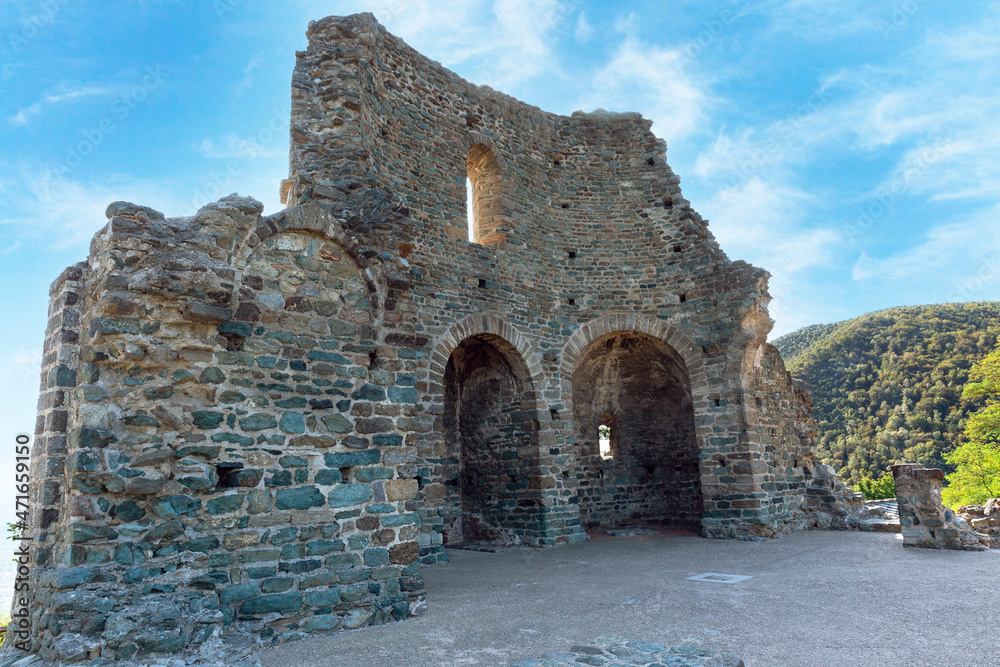 Fototapeta premium Sacra di San Michele, Saint Michael's Abbey