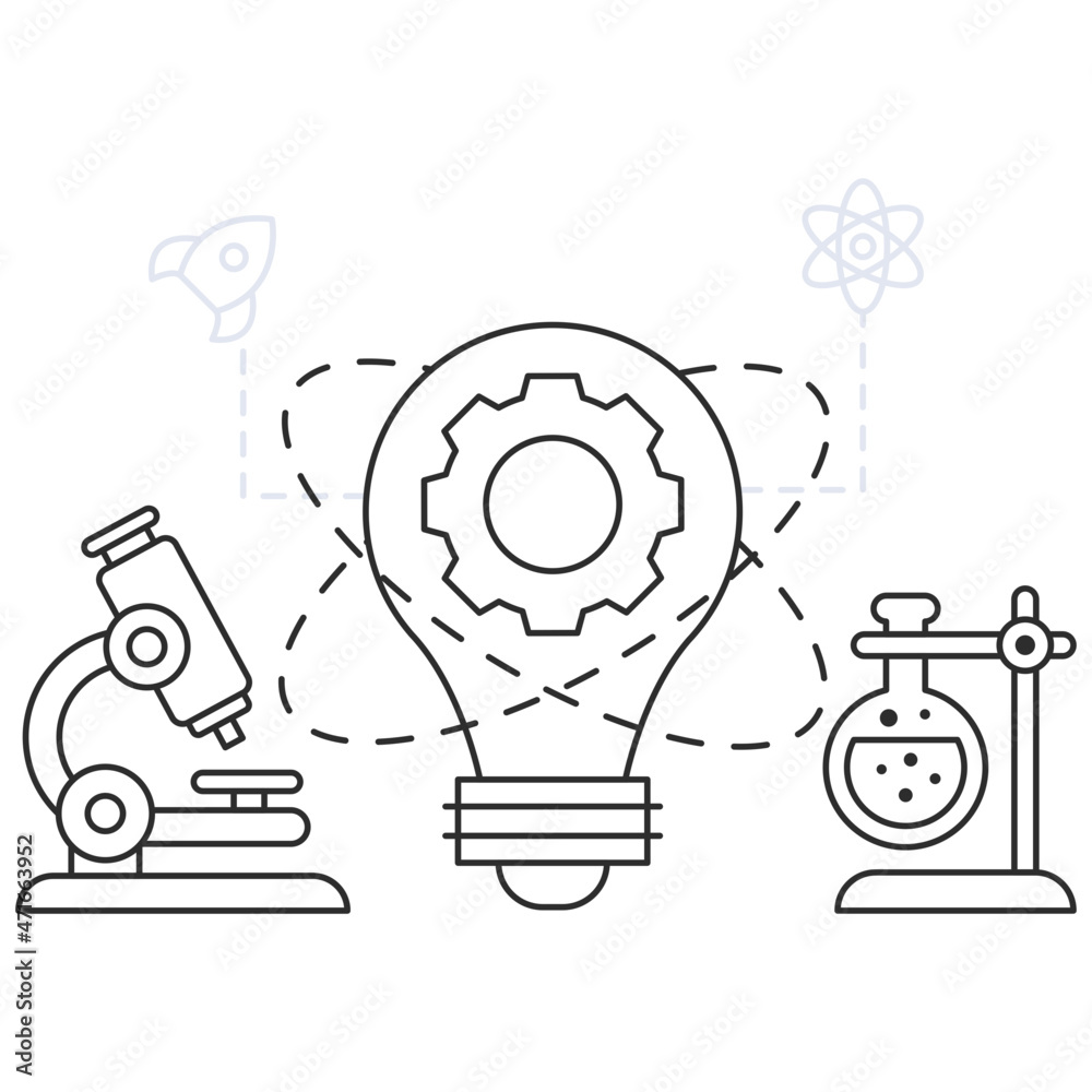 conceptual ar illustration of innovation and discovery conceptual ar illustration of innovation and discovery