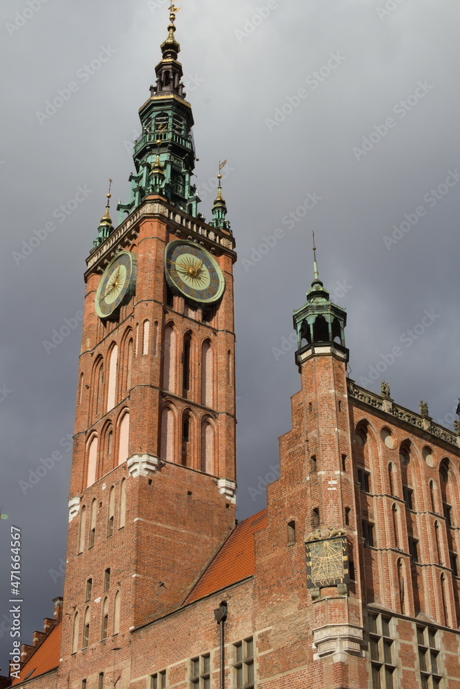 Obraz premium old town gdańśk