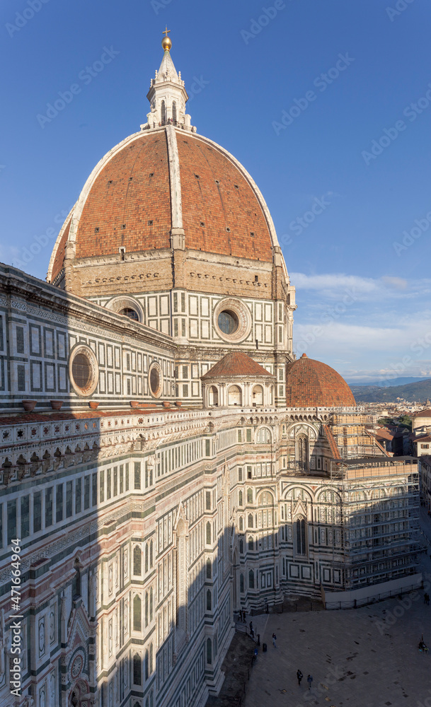 Firenze. Duomo con la cupola del Brunelleschi