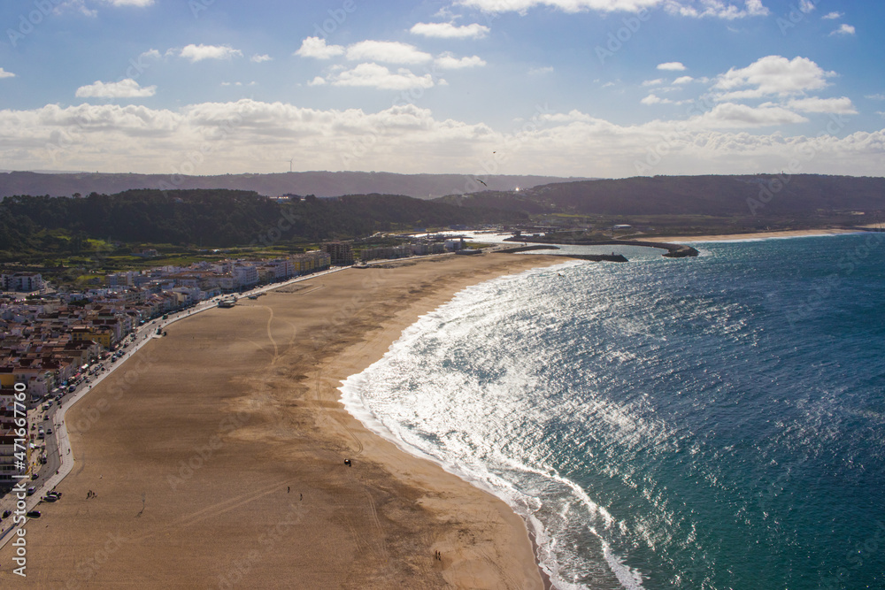 The View of Nazare From Above