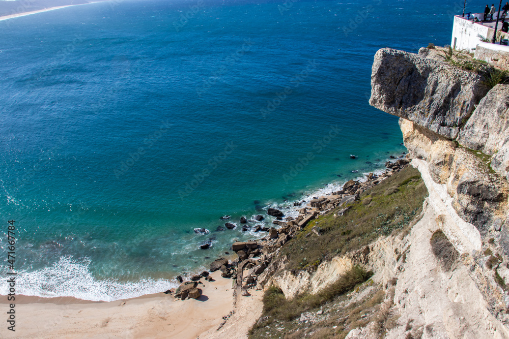 From A Viewpoint In Nazare