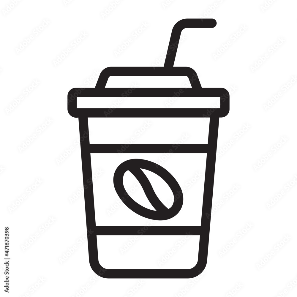 Coffee Cup line icon Coffee Cup line icon