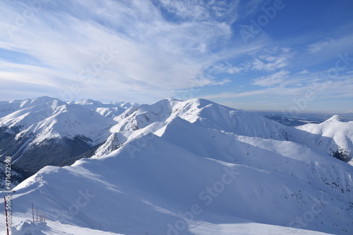 Tatry, góry, zima, śnieg, szlaki, niebezpieczne, TPN,  © Albin Marciniak