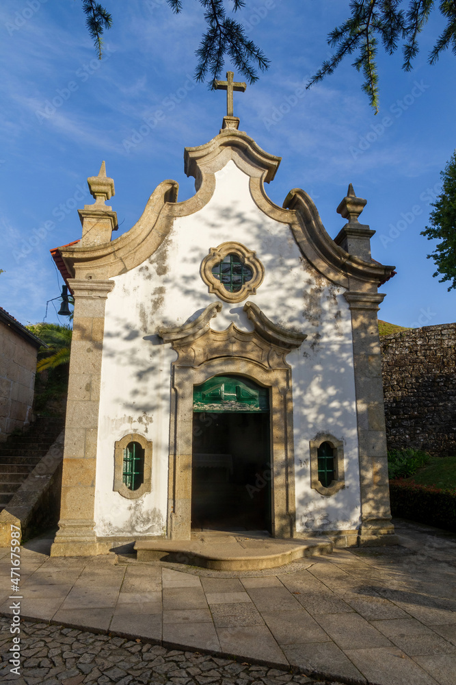 Chapel of Saint Sebastian in Valença, Portugal 