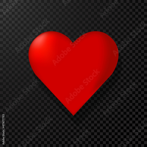 Perfect Love symbol. Heart Icon Vector. Vector illustration.