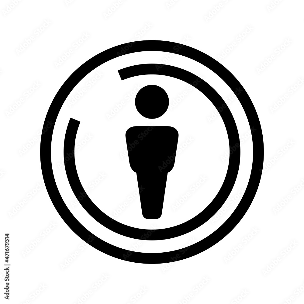 Cc By icon isolated on white background Cc By icon isolated on white background