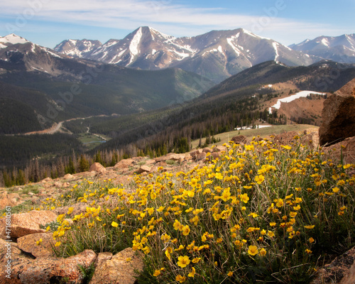 Mt Aetna from Monarch Pass photo