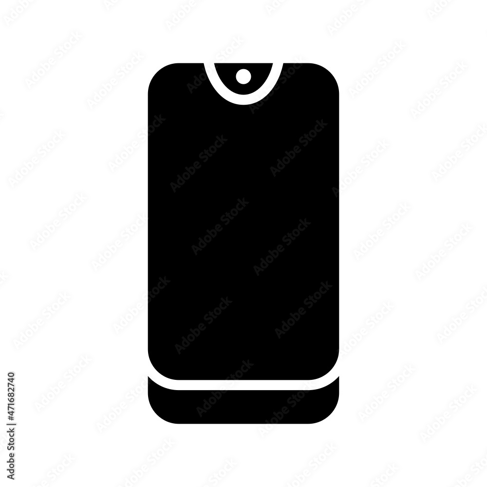 Smartphone icon isolated on white background Smartphone icon isolated on white background