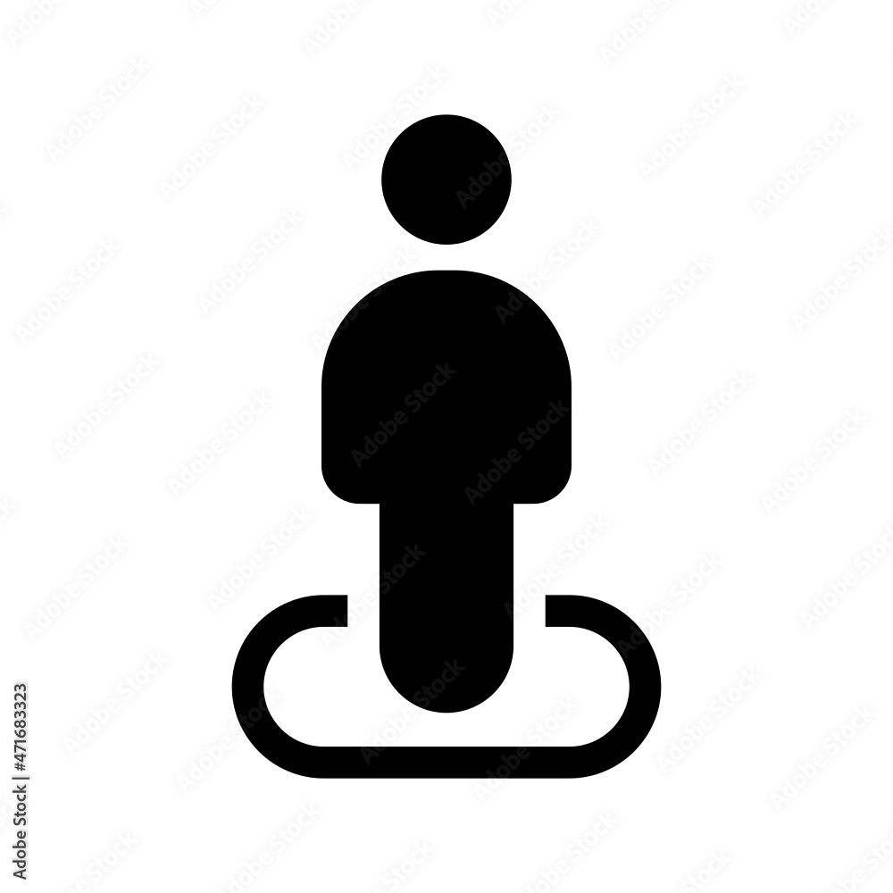 Street View icon isolated on white background Street View icon isolated on white background